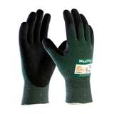 MaxiFlex® Cut™ Seamless Knit Engineered Yarn Glove with Premium Nitrile Coated MicroFoam Grip on Palm & Fingers, Touchscreen Compatible, Extra Large, 12 Dozen per Case redirect to product page